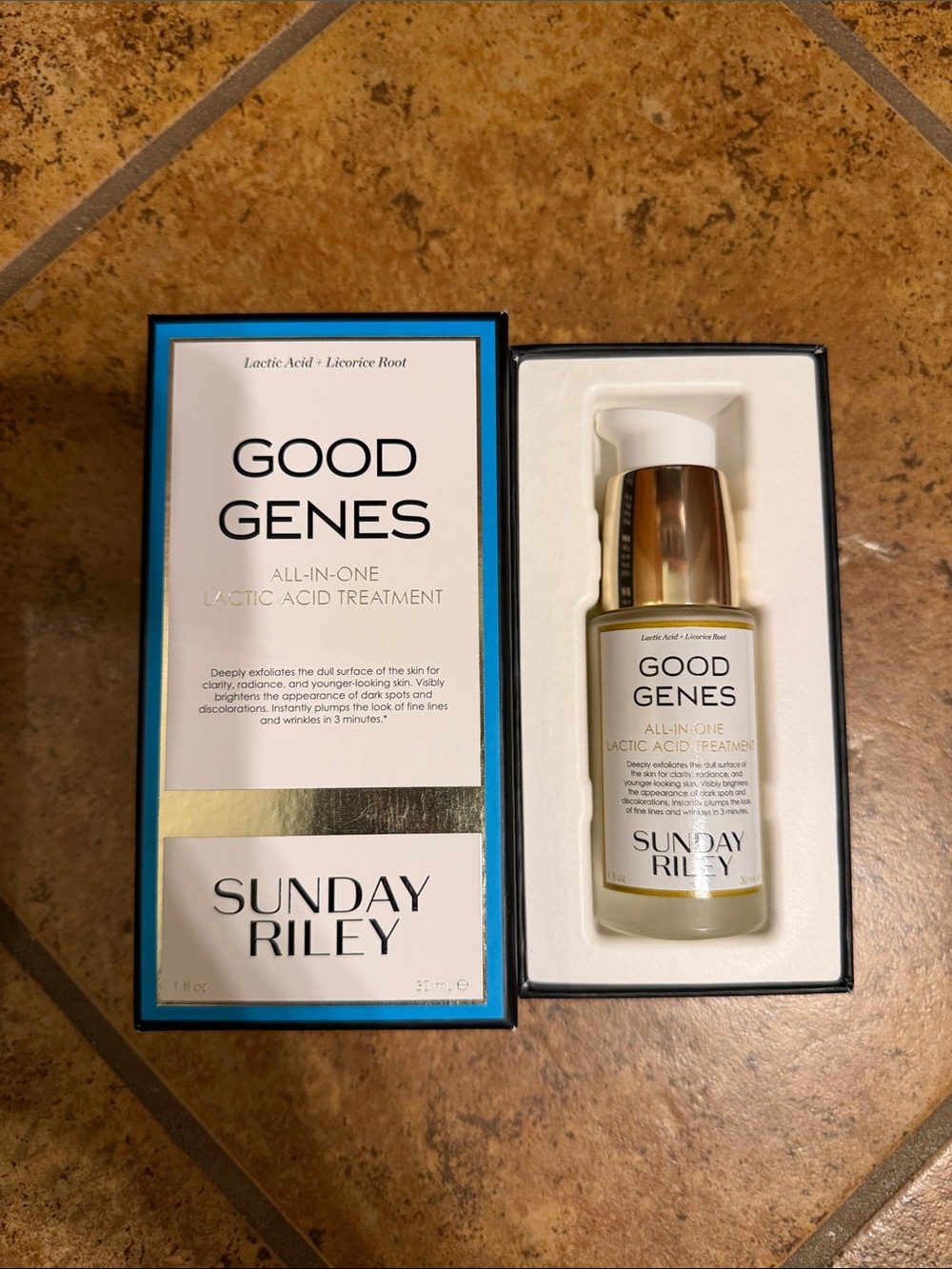 Sunday Riley Good Genes Serum — 1 oz bottle NEW IN BOX